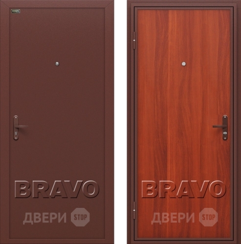 Дверь Bravo Инсайд эконом (Внутреннее открывание) в Дзержинском