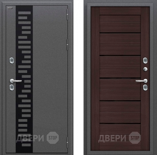 Входная металлическая Дверь Bravo Оптим Термо 222 Венге в Дзержинском