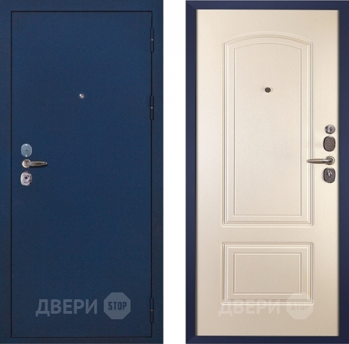 Входная металлическая Дверь Сударь 4 Синий Бархат в Дзержинском