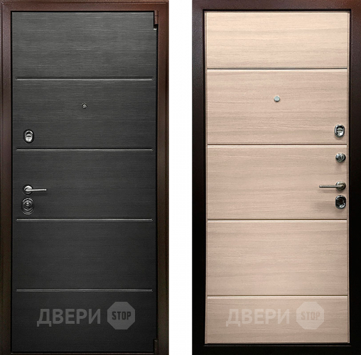 Входная металлическая Дверь Ратибор Спектр 3К Акация поперечная в Дзержинском