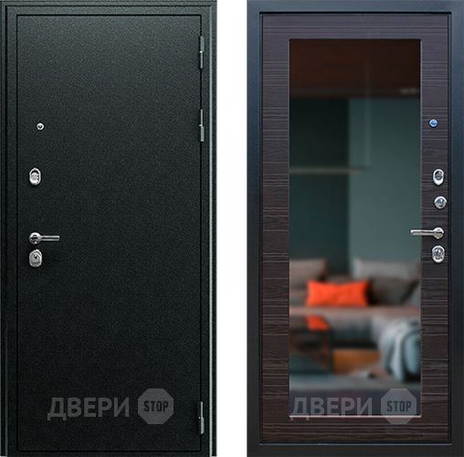 Дверь АСД Next-1 с зеркалом Венге поперечный в Дзержинском