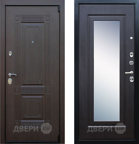 Дверь АСД Викинг с зеркалом Венге в Дзержинском