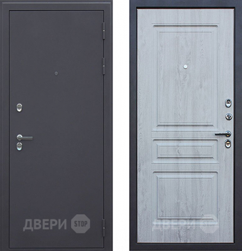 Входная металлическая Дверь АСД Сибирь 3К Сосна белая в Дзержинском