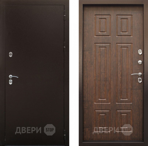Входная металлическая Дверь Сибирь Термо-Maxi тиковое дерево в Дзержинском