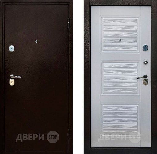 Дверь СТОП Авангард 3К Беленый Дуб в Дзержинском
