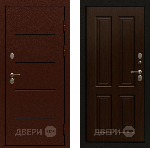 Входная металлическая Дверь Райтвер Термо венге в Дзержинском