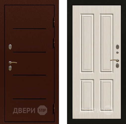 Входная металлическая Дверь Райтвер Термо Беленый дуб в Дзержинском