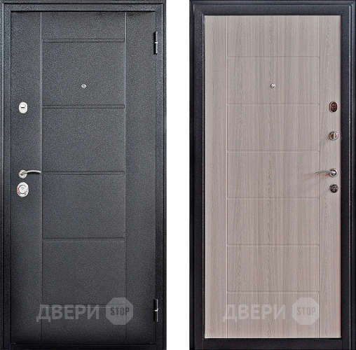 Входная металлическая Дверь Форпост Квадро 2 Лиственница серая в Дзержинском