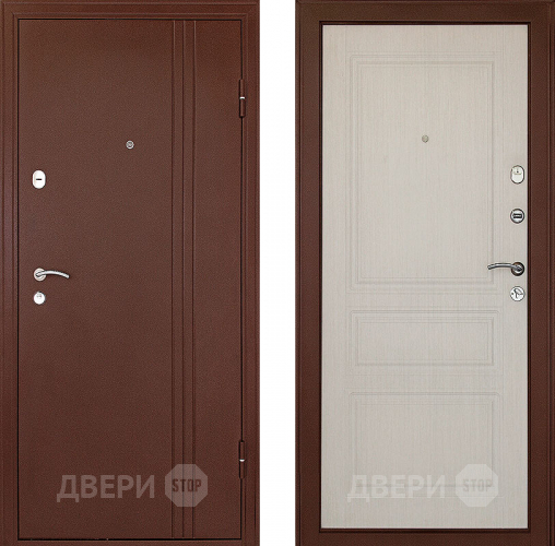 Входная металлическая Дверь Форпост Турин Беленый дуб в Дзержинском
