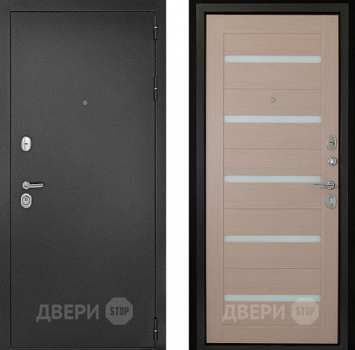 Входная металлическая Дверь Дверной Континент Рубикон - 1 Царга Капучино в Дзержинском