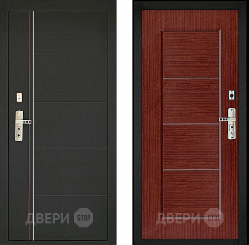 Входная металлическая Дверь Форпост С - 128 Венге в Дзержинском