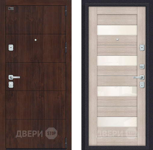 Дверь Bravo Porta M-3 4/П23 Cappuccino Veralinga в Дзержинском