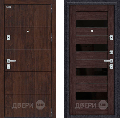 Дверь Bravo Porta M-3 4/П23 Wenge Veralinga в Дзержинском
