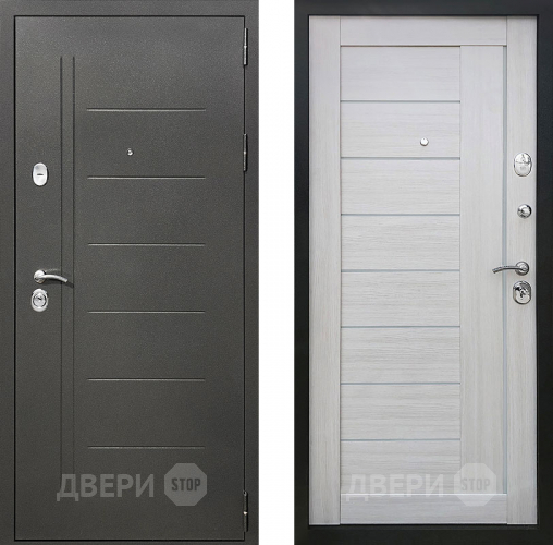 Входная металлическая Дверь Престиж Профи Лиственница белая в Дзержинском