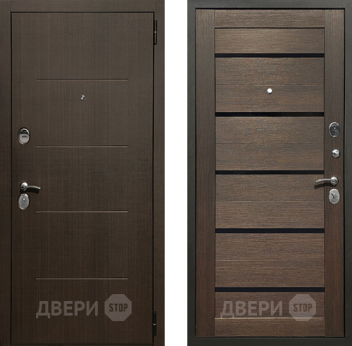 Входная металлическая Дверь Престиж Люкс Арабика/Темный орех в Дзержинском