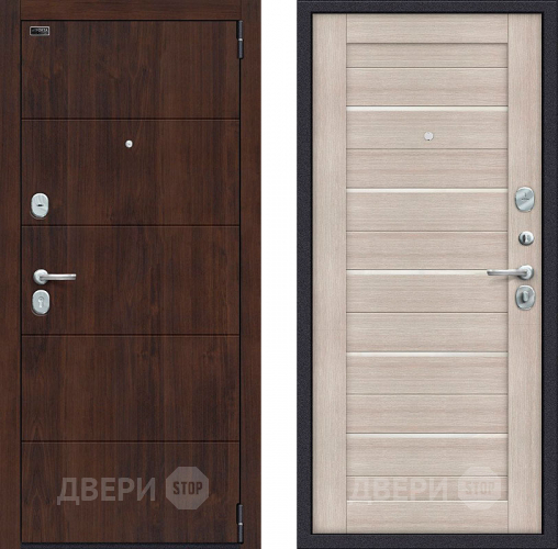 Входная металлическая Дверь Bravo Porta S-3 4/П22 Капучино в Дзержинском