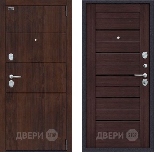 Входная металлическая Дверь Bravo Porta S-3 4/П22 Венге в Дзержинском