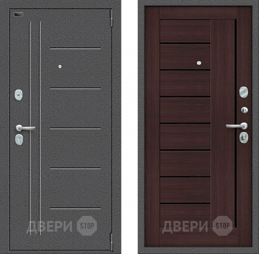Входная металлическая Дверь Bravo Porta S-2 109/П29 Венге в Дзержинском