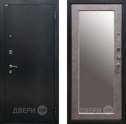 Дверь Ратибор Классик 3К с зеркалом Бетон светлый в Дзержинском