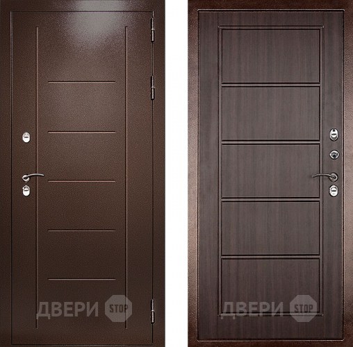 Входная металлическая Дверь Дверной Континент Термаль Экстра Венге в Дзержинском