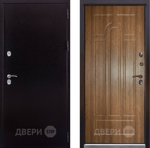 Дверь Заводская Урал Термо Орех Кантри (с терморазрывом) в Дзержинском