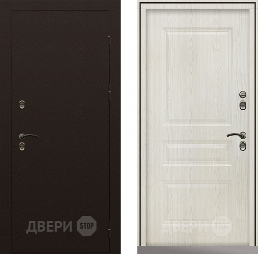 Входная металлическая Дверь Сибирь Термо-Стандарт сосна прованс в Дзержинском