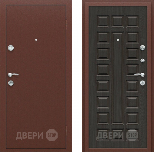Входная металлическая Дверь СТОП ЭКО-2 Венге в Дзержинском