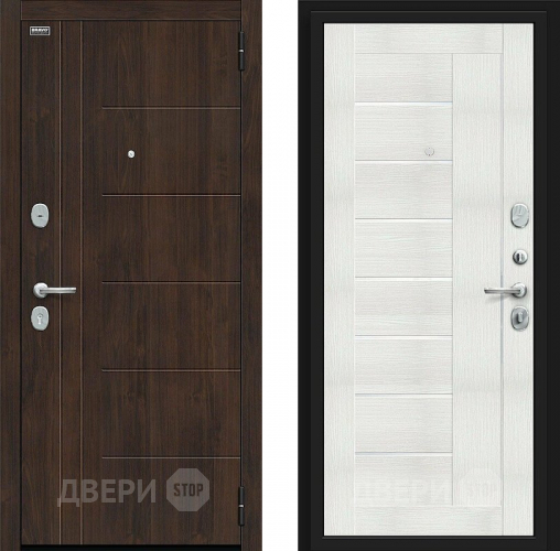 Входная металлическая Дверь Bravo Морден Kale Almon/Bianco Veralinga в Дзержинском