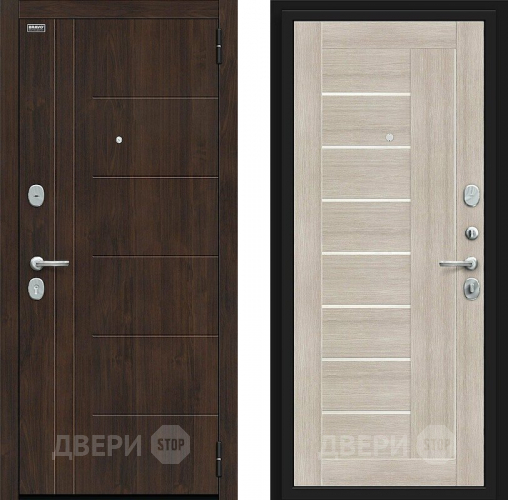 Входная металлическая Дверь Bravo Морден Kale Almon/Cappuccino Veralinga в Дзержинском