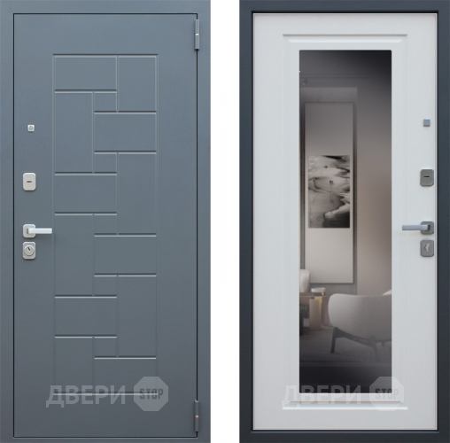 Дверь АСД Арсенал с зеркалом в Дзержинском