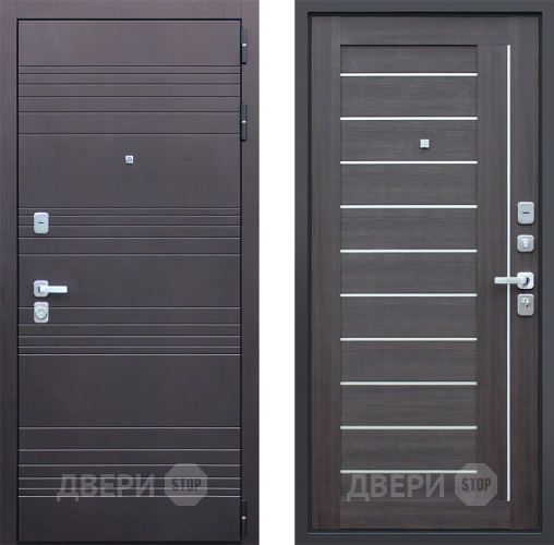 Дверь АСД Дуэт Орех рифленый в Дзержинском