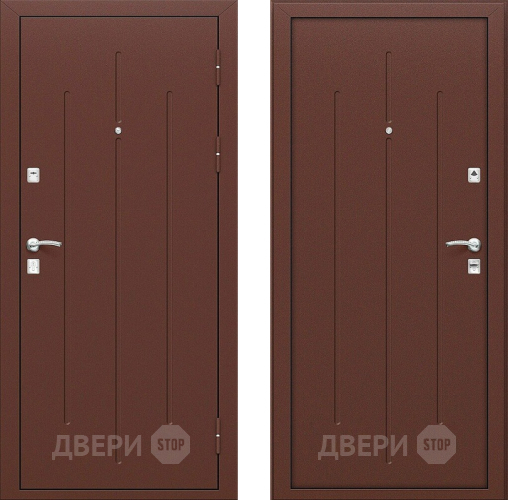 Входная металлическая Дверь Bravo Стройгост 7-2 Металл в Дзержинском