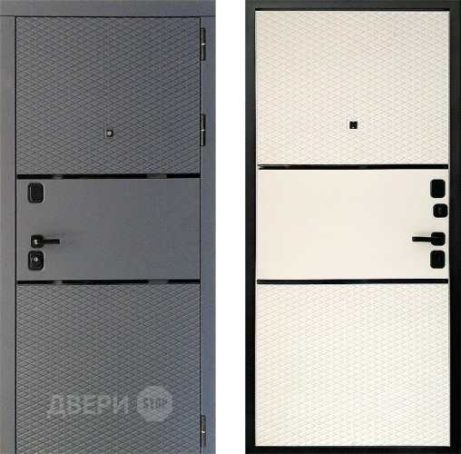 Входная металлическая Дверь (Дверной Континент) Диамант Софт айс в Дзержинском