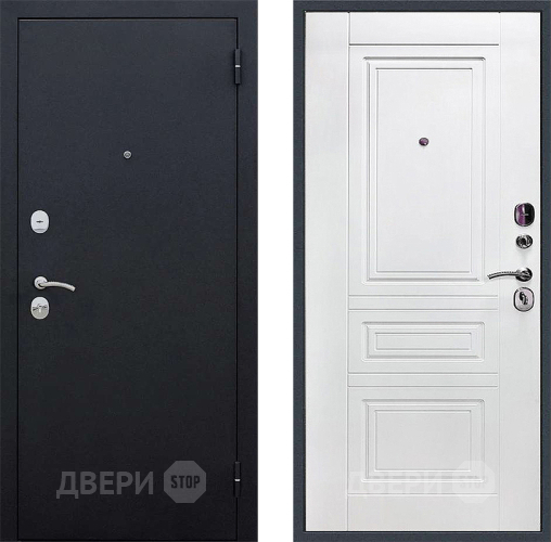 Дверь Локо 3к антик серебро/ белое дерево в Дзержинском