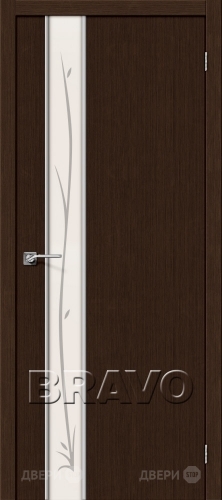 Межкомнатная дверь Глейс-1 Twig (3D Wenge) в Дзержинском