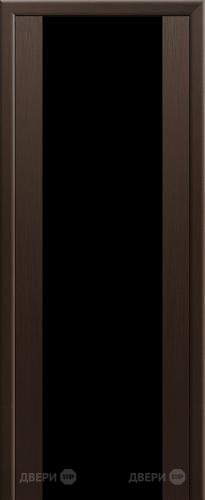 Межкомнатная дверь ProfilDoors 8X венге мелинга (черный триплекс) в Дзержинском