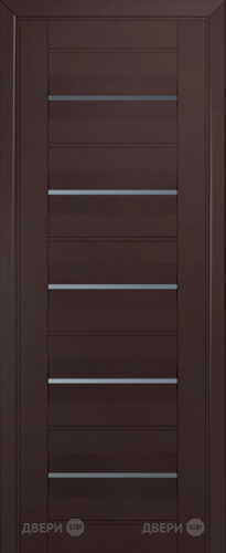 Межкомнатная дверь ProfilDoors 48U темно-коричневый (графит) в Дзержинском