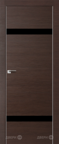 Межкомнатная дверь ProfilDoors 3Z венге кроскут (черный лак) в Дзержинском