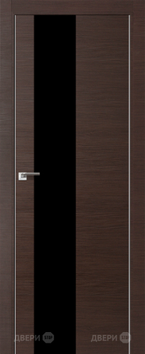 Межкомнатная дверь ProfilDoors 5Z венге кроскут (черный лак) в Дзержинском