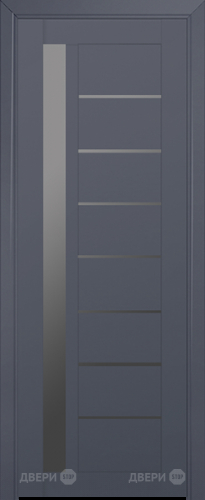 Межкомнатная дверь ProfilDoors 37U антрацит (графит) в Дзержинском
