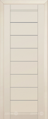 Межкомнатная дверь ProfilDoors 71U магнолия сатинат (графит) в Дзержинском