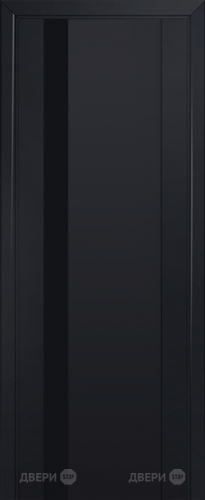 Межкомнатная дверь ProfilDoors 62U черный (черный лак) в Дзержинском