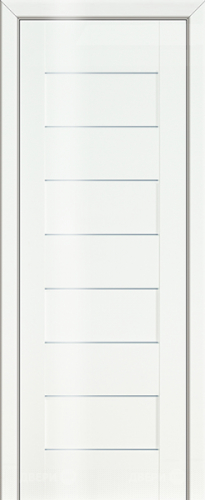 Межкомнатная дверь ProfilDoors 45L белый люкс (графит) в Дзержинском