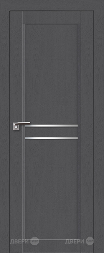 Межкомнатная дверь ProfilDoors 2-75 XN Грувд (графит) в Дзержинском