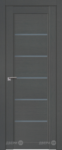 Межкомнатная дверь ProfilDoors 2-76 XN Грувд (графит) в Дзержинском