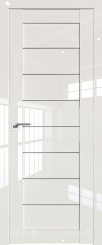 Межкомнатная дверь ProfilDoors 71L Магнолия люкс (графит) в Дзержинском