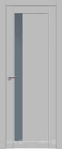 Межкомнатная дверь ProfilDoors 2-71U Манхэттен (графит) в Дзержинском