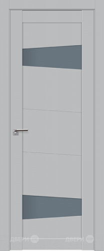 Межкомнатная дверь ProfilDoors 2-84U Манхэттен (графит) в Дзержинском