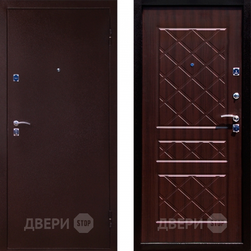 Входная металлическая Дверь СТОП ЭКО Венге в Дзержинском