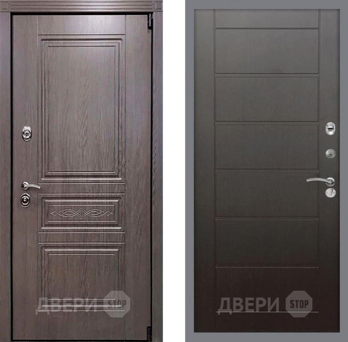 Входная металлическая Дверь Рекс (REX) Пренмиум-S Сити Венге в Дзержинском